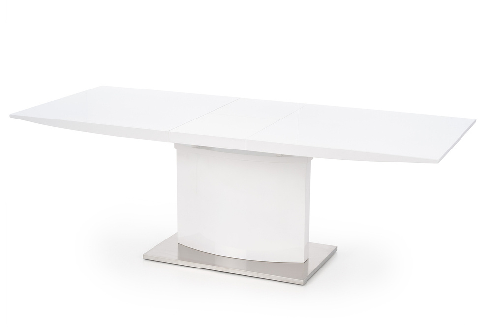 Uttrekkbart spisebord Marcello hvit 180/220 cm